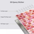 thumbnail image 3 of 3D Mosaic Tile Sticker Removable Wallpaper Tile Green, 3D Self Adhesive Wall Tiles Bathroom Wall Tiles for Kitchen Backsplash PVC Square Decorative Vinyl Tile Decals 1Pc, 3 of 7