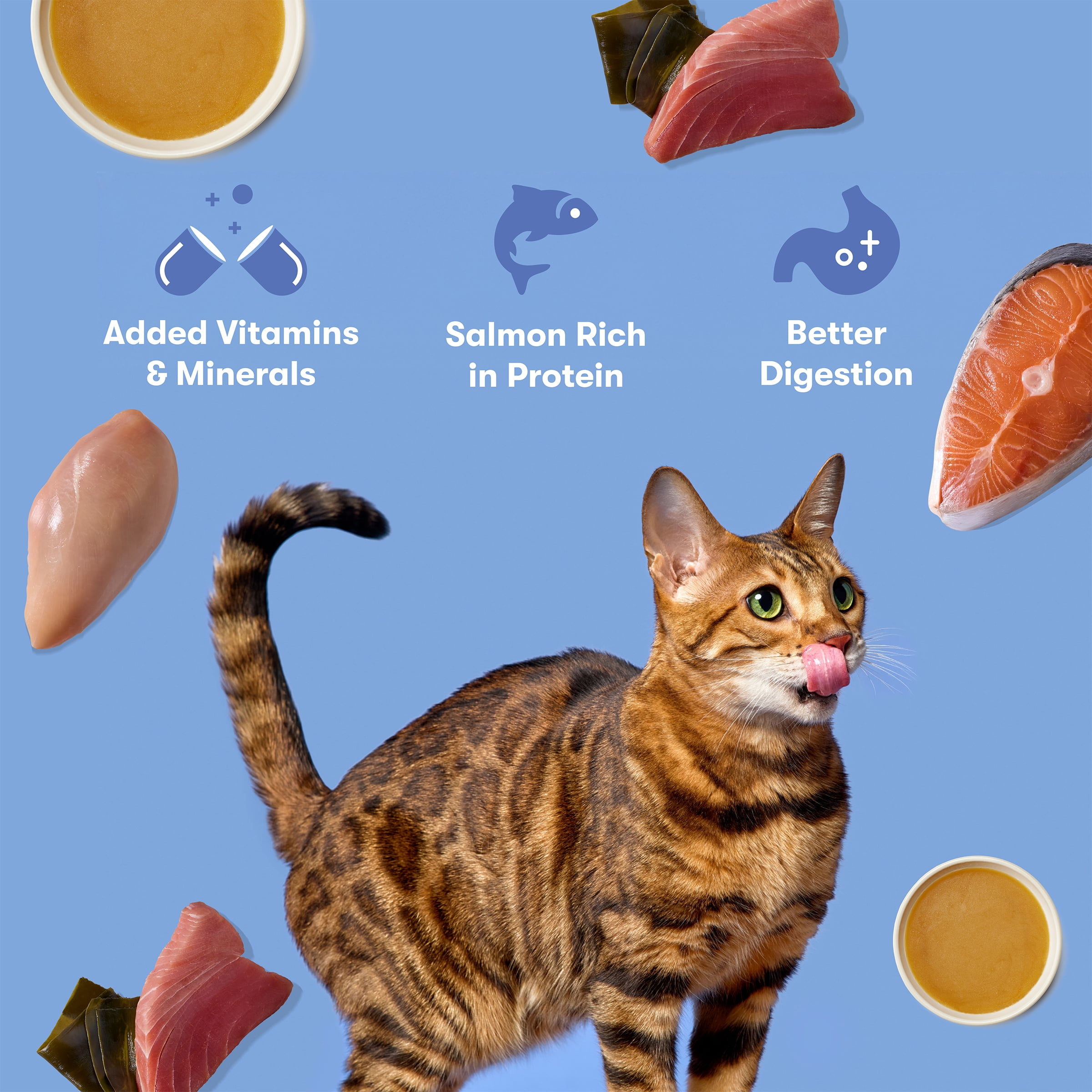(24 pack) Jinx Tuna & Salmon Paté Cat Wet Food, 4.05 oz Can