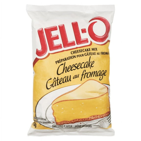 JELLO No-Bake Cheesecake Mix - 1 kg, Easy Dessert Preparation