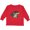Red, variant on Inktastic Sunny Gator in Pink Sunglasses Boys or Girls Long Sleeve Toddler T-Shirt