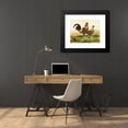 thumbnail image 4 of Harrison Weir 24x20 Black Modern Framed Museum Art Print Titled - Golden Pencilled Hamburghs (1867), 4 of 5