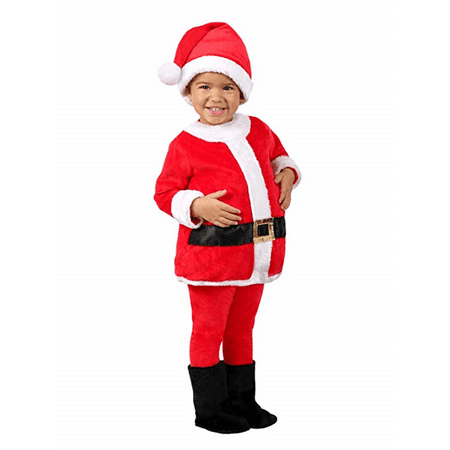 // Baby Toddler Jolly Santa Costume//