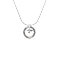 thumbnail image 2 of Delight Jewelry Silvertone Mini Hummingbird Silvertone Grandmother Ring Charm Necklace, 18", 2 of 4