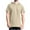 Khaki, variant on EGNMCR T Shirts for Man Men's Small Checkered Slim Fitting Hooded Drawstring Short Sleeved Sports Casual Sweater Gifts for Men