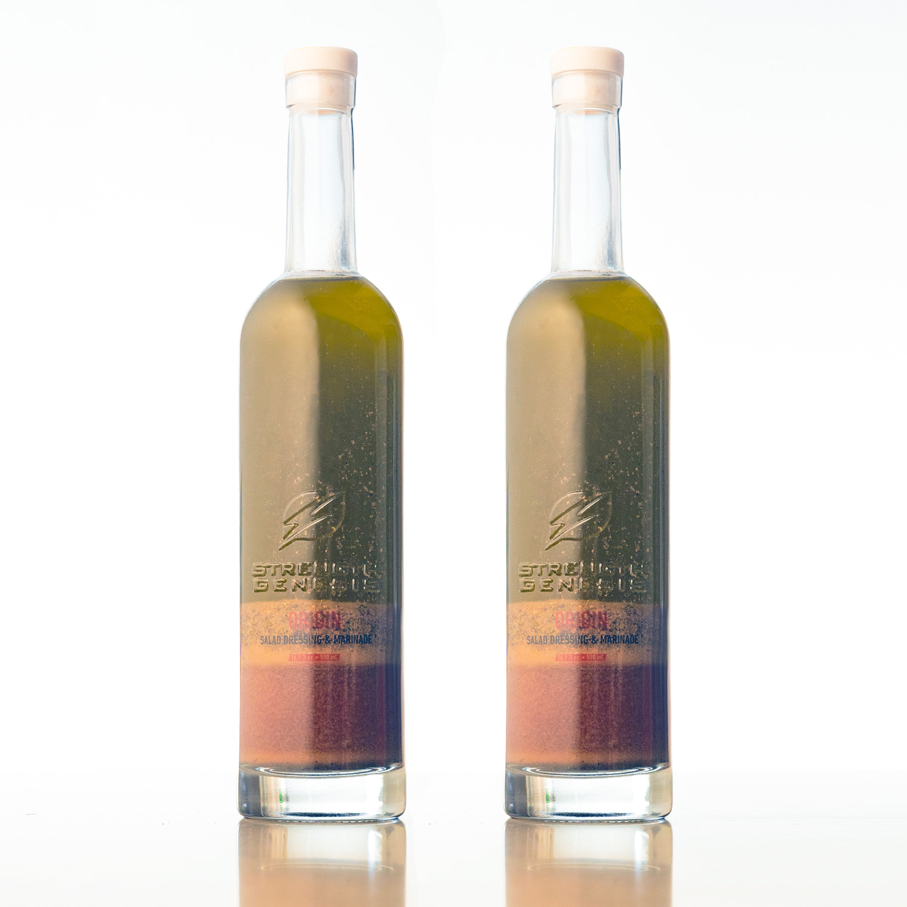 Strength Genesis Origin Salad Dressing & Marinade (0 Carbs Keto Paleo No Sugar) 2Pack 500ML