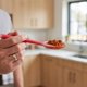 thumbnail image 5 of Lekihaqq Silicone Spoon Food Grade Non-Stick Heat Resistant Cooking Utensil Stirring Baking Serving Kitchen, 5 of 7