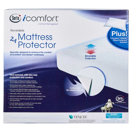 Serta Icomfort Tencel Mattress And Pillow Protector Set Walmart