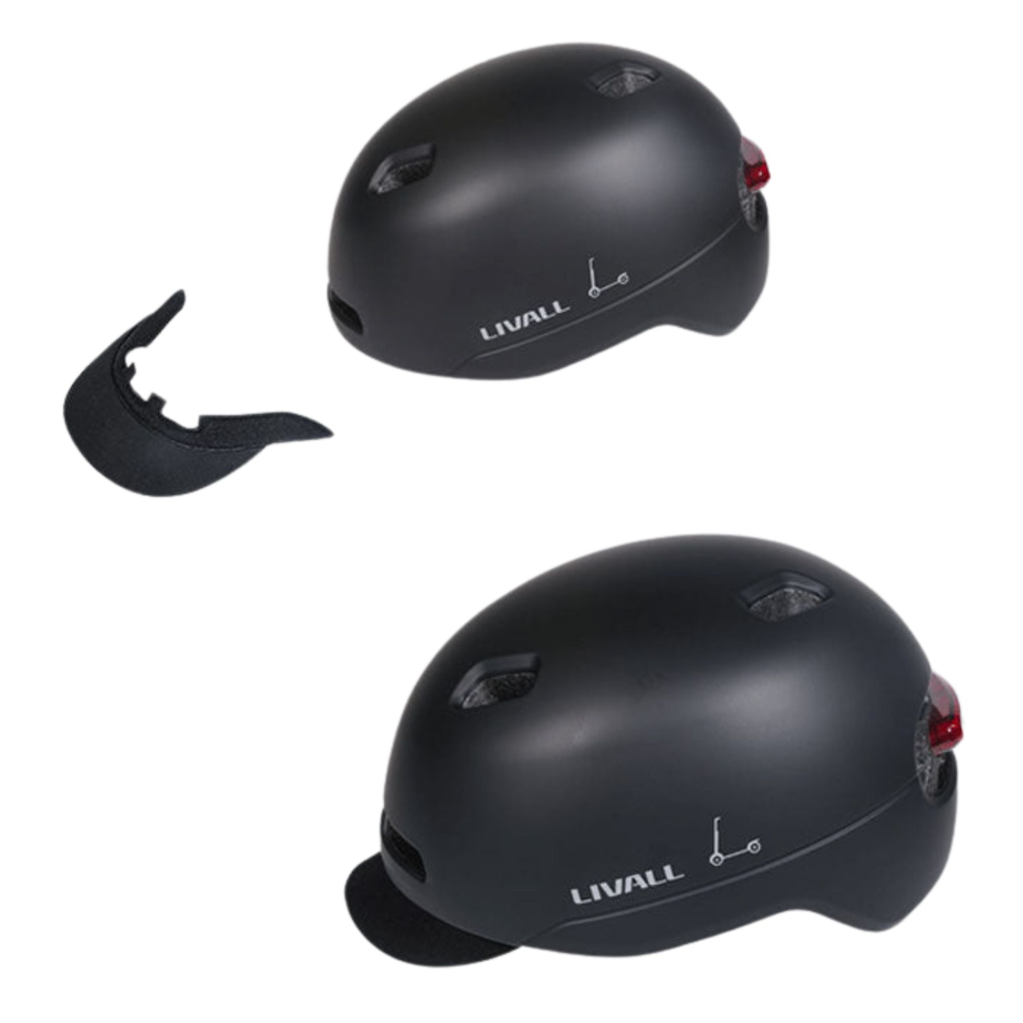 LIVALL C21 Cycling Smart Helmet with Removable Visor - Medium (21.3- 22.8 in)