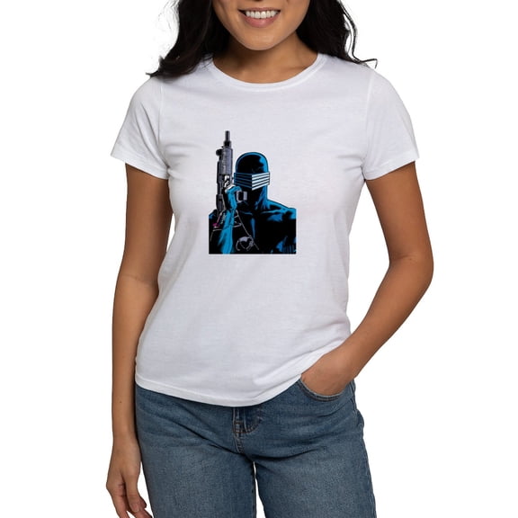 CafePress - G.I. Joe Snake Eyes With Gun Women's Value T Shirt - Women's Classic T-Shirt