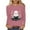 Purple, variant on Miqool Halloween Spooky Season Cute Ghost Coffee Oversized Sweatshirt for Women Crewneck Long Sleeve Funny Fall Tops