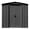 Gray Dark, variant on Arrow 6 x 7 x 6 ft Light Grey Shed