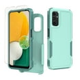 thumbnail image 1 of TASHHAR Samsung Galaxy A04S Case/A13 5G Case with Screen Protector Military Grade Double Layer Drop Resistant Durable for Galaxy A04S/A13 5G Phone - Light Green, 1 of 10