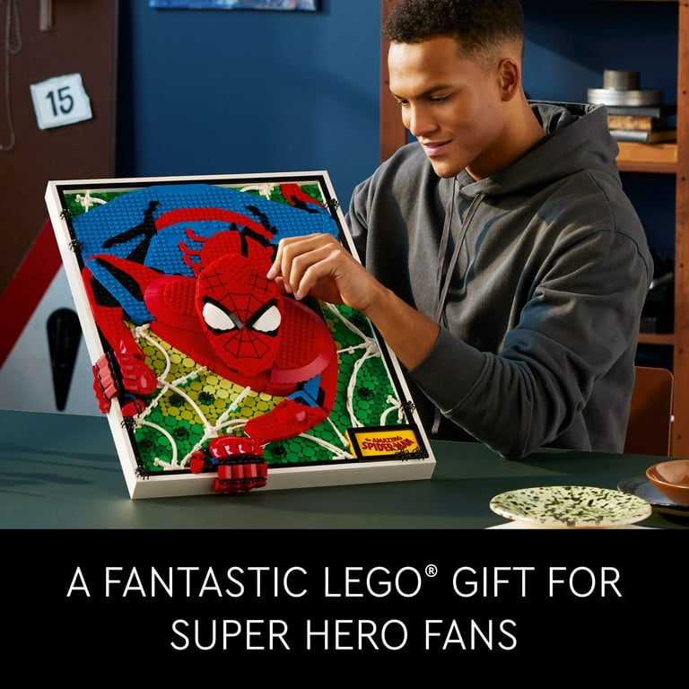 Spiderman lego book shop