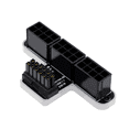 thumbnail image 4 of Tarjeta gráfica serie 3X8P a 40 ATX 3.0 12 V HPWR 12+4P 600 W, conector de dirección asistida de 180 grados, color plateado A, 4 of 8
