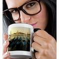 thumbnail image 2 of 3dRose, Canale di San Marco and gondolas, Venice, Italy - EU16 DNY0017 - David Noyes, 15oz Two-Tone Black Mug, 2 of 7