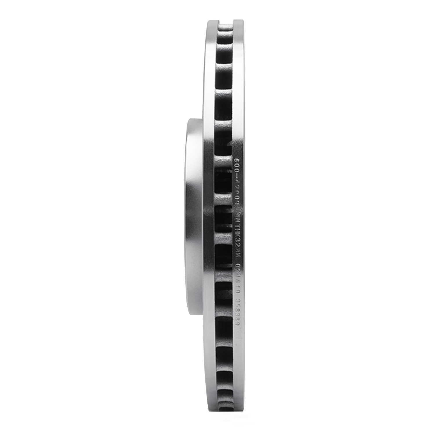 Dynamic Friction Company 631-42009L DFC Brake Rotor - Drilled And Slotted - Silver