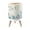 Color 3, variant on Beach Small Trash Can with Lid Ocean Sea White Blue Water Ocean Gradients Blues 1.8 Gallon Dog Proof Trash Can Round Garbage Can Waste Bin Wastebasket for Bathroom Bedroom Living Room