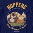 thumbnail image 3 of Disney Pixar Hoppers Flat Circle Women's T Shirt (Navy, S-2XL), 3 of 4