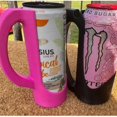 thumbnail image 2 of 12 Oz Slim Can Holder with Handle,Reusable Energy Drink Holder 3D Printed, 2 of 3