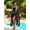 BT802-1 black, variant on New beach cover-up, vacation bikini sun protection shirt, swimsuit jacket, comfortable and versatile
