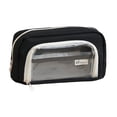 thumbnail image 2 of Estuche Transparente para Lápices Salvador Bolsa de Papelería Portátil Negro, 2 of 9