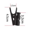 thumbnail image 3 of Clip de la manga del cuello Teléfono móvil Walkie Talkie Auricular Auricular Micrófono de mano Cable de carga de datos fijo Inevent TX0961-02, 3 of 6