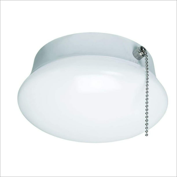 7 In Bright White Led Ceiling Round, Closet Ceiling Light With Pull Chain