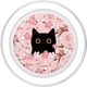 thumbnail image 2 of PopSockets PopGrip lindo gato negro con flor de cerezo japonés rosa, 2 of 5