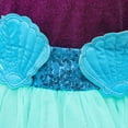 thumbnail image 6 of Fesfesfes Kids Girls Tulle Chiffon Dress Paillette Pageant Gown Party Princess Dress Under 10$, 6 of 8