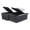 Black, variant on HOMYL Hook and Loop Tape Easy to Use Interlocking Tape for Tablecloths Craft Black 5cm