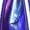 Blue, variant on Raenseen Girls Shiny Party Dress With Belt One Shoulder A Line Summer Dress Patent Leather Look Modern Jazz Dance Outfits Silver 12