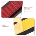 thumbnail image 3 of Nestingho 10Ud Reflectores Para Motocicleta Autoadhesivos Para Visibilidad Y Protección Contra, 3 of 6