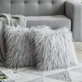 thumbnail image 2 of Coussin de Canapé Doux Housse de Coussin Carrée de Luxe Décoration de Maison, 2 of 5