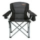 thumbnail image 4 of Silla plegable para acampar VEVOR, portátil, resistente, negra, 4 of 9