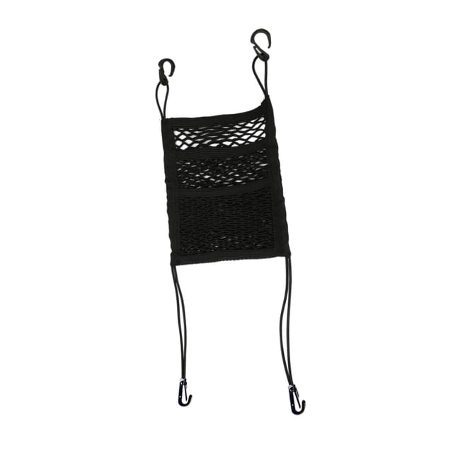Organizador de malla para coche de 3 capas, red de carga de malla, soporte para objetos pequeños organizador colgante DYNWAVEMX Red de coche