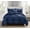 Blue, variant on Elegant Comfort 2000 Thread Count (10 Pieces) Bed-in-a-Bag, Full/Queen