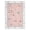 Pink, variant on FairOnly Modern Flower Printed Washable 2'x6'Runner Rug Low Pile Stain Resistant Non Slip Carpet for Hallway Kitchen Entrance,Green