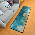 thumbnail image 6 of Beach Ocean Runner Rug Non Slip 72×24 in Ares Rugs for Bedroom Bathroom Living Room, 6 of 7
