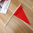 thumbnail image 6 of COSMOBETTY 50Pcs Solid Color Flags Hand Waving Pennants Flags Triangle Flag Bunting Party Lightweight Portable, 6 of 8