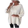 thumbnail image 1 of WEAIXIMIUNG Casual Women's Round Neck T Shirt Versatile Basic Top for Everyday Wear, 1 of 3