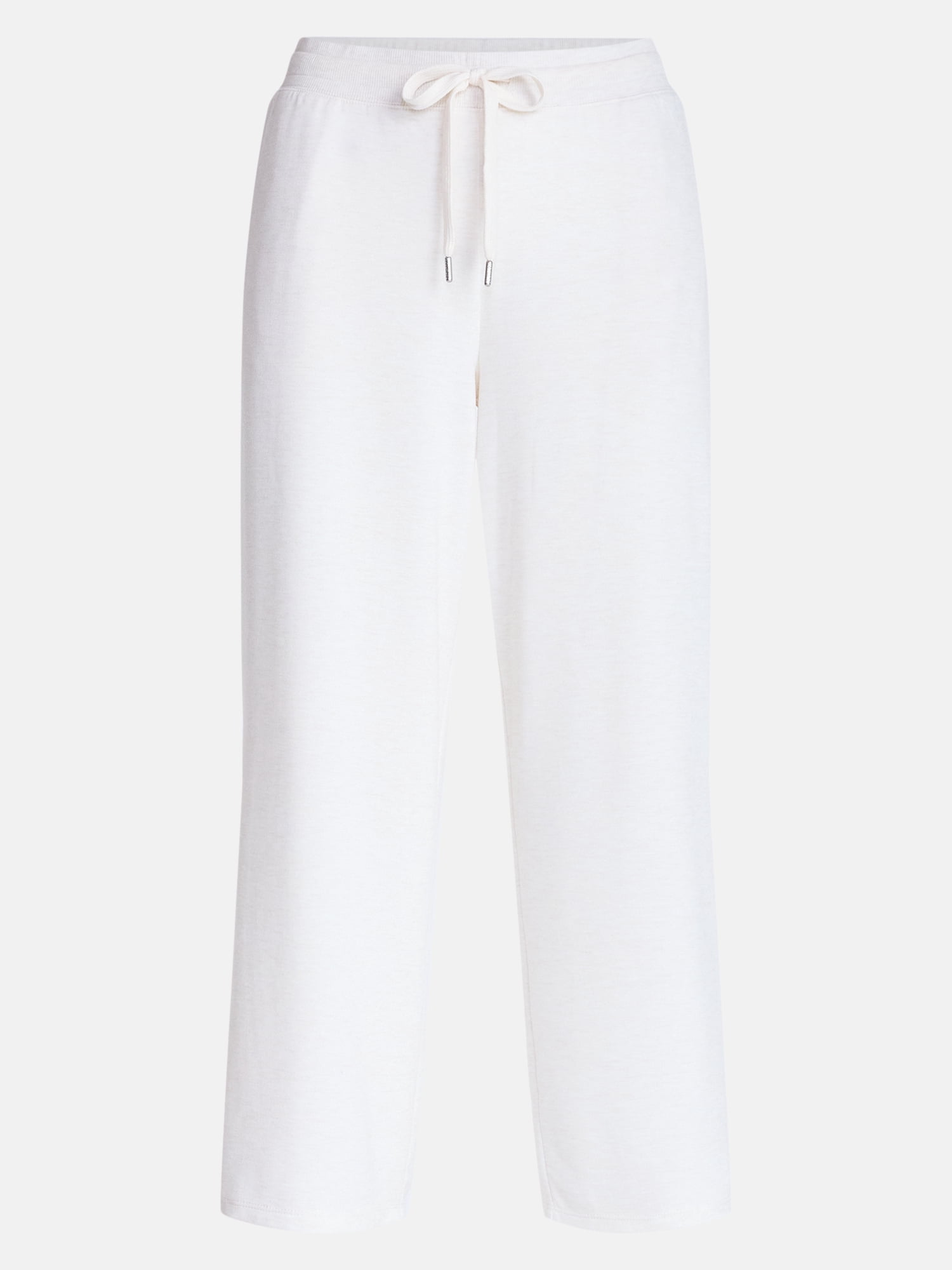 Joyspun Women's French Terry Knit Sleep Capri Pants, 25” Inseam, Sizes XS-3X