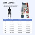 thumbnail image 4 of Balery Patchwork In Country Style Pantalones de pijama para hombre, pijama ultraligero, pantalón de descanso-3X-Large, 4 of 6