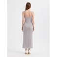 thumbnail image 5 of Solid Woven Maxi Dress with Spaghetti Straps, 5 of 5