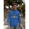 thumbnail image 2 of Emoji Country Club - Bear Emoji Members Graphic Youth's Hoodie, 2 of 4