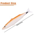 thumbnail image 4 of Novelty Fish Pens, 5.51 inch Fish Shaped Ballpoint Pens, Fish Design Writing Utensils, Creative Fishing Party Favors, Cute Fishing Themed Decorations, Unique Simulation Fish Office Stationery, 4 of 7