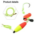 thumbnail image 4 of Yimiti Bank Fishing Catfish Rigs Float Rattler Beads Rig With Snaps 6/0 8/0 10/0 Hooks,Green Yellow 8/0, 4 of 9