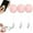 Pink, variant on Fingerprint Eraser For Screens 2024 New Fingerprint Eraser Macaronpro Phone Screen Cleaner Screen Wiper With String For Hanging Keys Portable Screen Glasses Cleani 3pc