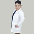 thumbnail image 7 of HeedFit Kids Unisex Lab Coat, 3-Button Front, 5-6, White, 7 of 7