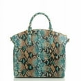 thumbnail image 2 of Brahmin Large Duxbury Ocean Lilyana Blue/Tan/Black/Grey Satchel, 2 of 6