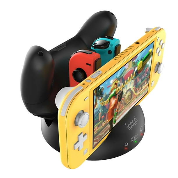 Charging Dock For Nintendo Switch Switch Lite Eeekit Joy Con Controller Charging Station Stand For Switch Joy Con And Pro Controller Nintendo Switch Lite 19 W Charging Indicator Walmart Com Walmart Com